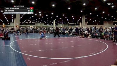 157 lbs Champ. Round 1 - Levi Schroeder, South Bossier Elite Wrestling vs Ian Katehis, Bishop Wrestling