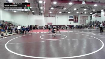 132 lbs Consi Of 8 #1 - Logan Martin, Sheehan* vs Joao Domingos, Morgan