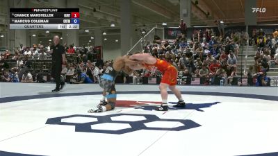 86 lbs Quarters - Chance Marsteller, New Jersey RTC/ Titan Mercury Wrestling Club (TMWC) vs Marcus Coleman, Cyclone RTC/ Titan Mercury Wrestling Club (TMWC)