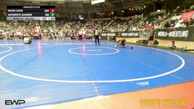 85 lbs Round Of 32 - David Leon, Cory Clark Wrestling vs AnTerryo Banner, HURRICANE WRESTLING ACADEMY