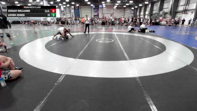 160 lbs Rr Rnd 2 - Josiah Williams, Elite Athletic Club W.E. vs Leven Jones, Flickr Boyz Trailglazers