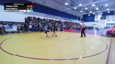 110 lbs Quarterfinal - Serineh Crane, Hoover/Glendale vs Alisa Murillo, Shadow Hills