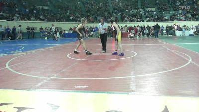 113 lbs Consi Of 32 #1 - Keelan Gatlin, Clinton, Ok vs Tatum Bryan, Norman North