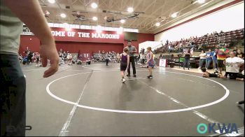 64 lbs Rr Rnd 2 - Kooper Dudgeon, Chandler Takedown Club vs Camden Hollingshead, Mannford Pirate Youth Wrestling