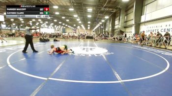 106 lbs Rr Rnd 1 - Parker Macoff, Gritty Grapplers vs Cayden Clark, Great Bridge Wrestling Club