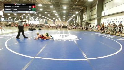 106 lbs Rr Rnd 1 - Parker Macoff, Gritty Grapplers vs Cayden Clark, Great Bridge Wrestling Club