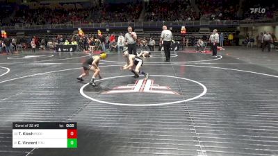 70 lbs Consi Of 32 #2 - Talon Klesh, Pocono Mtn West vs Cole Vincent, Titusville