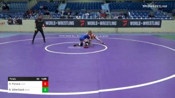 100 lbs Final - Hilda Forare, Unattached vs Reanah Utterback, Sebolt Wrestling Academy