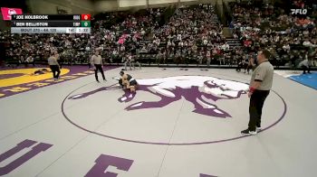 4A 120 lbs 3rd Place Match - Ben Belliston, Timpanogos vs Joe Holbrook, Ridgeline