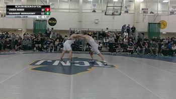 285 lbs Cons. Semi - Owen Reber, Alvernia University vs Ksawery Niewadomy, Elizabethtown