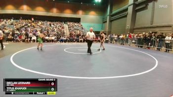 113 lbs Champ. Round 3 - Declan Leonard, Del Oro vs Titus Khamjoi, St. Mary`s