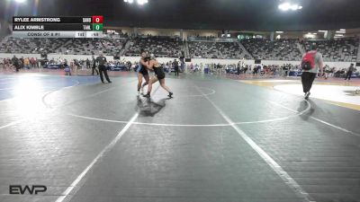 160 lbs Consi Of 8 #1 - Rylee Armstrong, Sand Springs Jr High vs Alix Kimble, Tahlequah JH Girls
