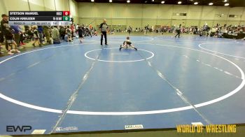 49 lbs Quarterfinal - Stetson Manuel, Regulators 9U 2 vs Colin Kreuzer, Potentially Dangerous