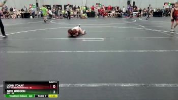 72 lbs Semis (4 Team) - Nick Hobson, GPS vs John Yokay, Mat Warriors Maniacs