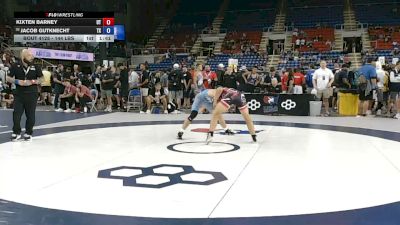 144 lbs Champ. Rd Of 128 - Kixten Barney, Utah vs Jacob Gutknecht, Texas