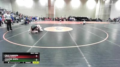 106 lbs Cons. Round 7 - Cruz Gannon, Dowling Catholic vs Cooper Smith, Maize HS