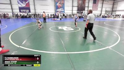 80 lbs Rd# 4- 2:00pm Friday Final Pool - Knox Stamp, Minion Black vs TJ Markijohn, NCWAY National Team