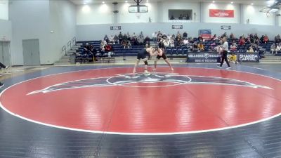 165 lbs Cons. Semi - David Dell, Oklahoma Wesleyan vs Lleyton Hoover, University Of Saint Mary (ks)