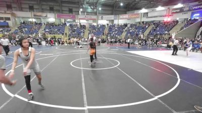 101 lbs Consi Of 8 #2 - Alisson Lara Zaragoza, Greeley United vs CeJae Snyder, Montezuma-Cortez Middle School