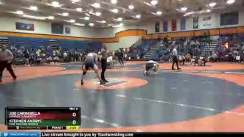 174 lbs Champ. Round 1 - Stephen Andryc, Case Western Reserve vs Joe Caringella, Elmhurst University