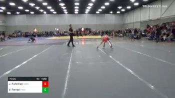 76 lbs Final - Jax Fuhrman, American Dream Wrestling Club vs Vinny Ferrari, Team Punisher Wrestling