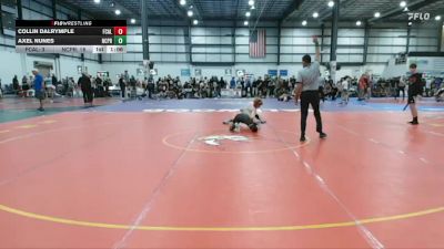 132 lbs 1 - Axel Nunes, NC PRIDE vs Collin Dalrymple, FCA LYNCHBURG