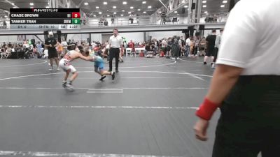 113 lbs Round 1 (6 Team) - Tanner Tran, Team Shutt Mau Mau vs Chase Brown, Division-1