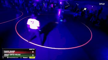 126 lbs Cons. Round 3 - David Sharp, Uintah Wrestling vs Diego Ortiz-Rojas, HUNTER
