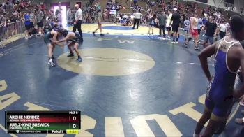 82 lbs Cons. Round 2 - Juelz-king Brewick, Livermore Elite WC vs Archie Mendez, Nevada Elite Wrestling