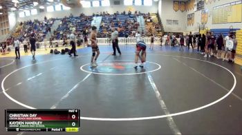 120 lbs Round 4 - Kayden Handley, George Jenkins High School vs Christian Day, Cocoa Beach High School