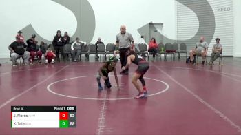 60 lbs Placement Matches (8 Team) - Javier Flores, Olympia (NY) vs Kamari Tate, Death Squad Wrest (IN)