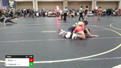 150 lbs Round Of 128 - Timothy Black, Temecula Valley WC vs Charlie Hoeppner, Champions WC