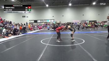 145 lbs Champ. Round 1 - Amaya Hall, Andover vs Ava Ruiz, Hays Wrestling Club
