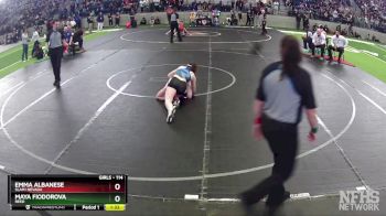 114 lbs Semifinal - Maya Fiodorova, Reed vs Emma Albanese, SLAM! NEVADA