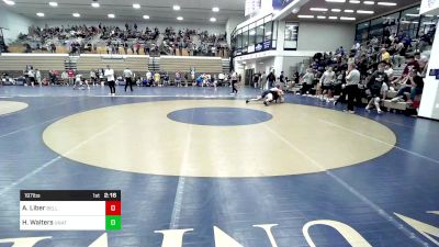 197 lbs Round Of 16 - Andrew Liber, Bellarmine vs Hayden Walters, Unattached- Michigan