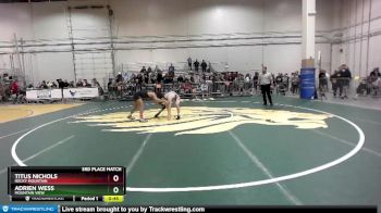 138 lbs 3rd Place Match - Titus Nichols, Rocky Mountain vs Adrien Wess, Mountain View