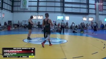 126 lbs Cons. Round 3 - Lucas VanNostrand, Plaza Wrestling Club vs Lukas Allman, Darkhorse