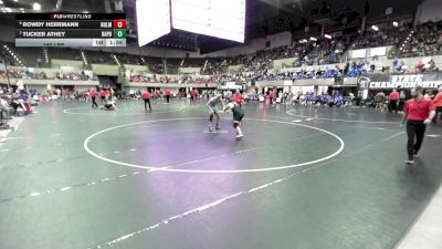 190 lbs Tucker Athey, Bay Port vs Rowdy Herrmann, Holmen
