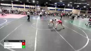 120 lbs Round Of 32 - Ryder Clark, Spartan Mat Club vs Dominiqu Martinez, PV Wrestling