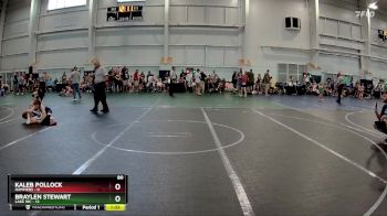 80 lbs Round 4 (8 Team) - Braylen Stewart, Lake WC vs Kaleb Pollock, Hammers