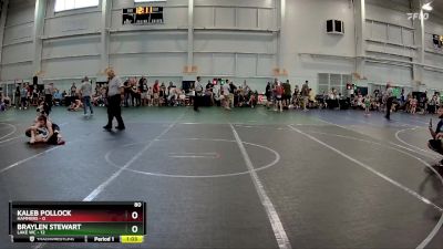 80 lbs Round 4 (8 Team) - Braylen Stewart, Lake WC vs Kaleb Pollock, Hammers