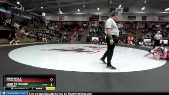 165 lbs Cons. Round 6 - John Ridle, Central Missouri vs Cory Peterson, McKendree