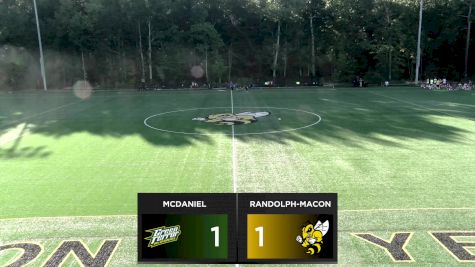 Replay: McDaniel College vs Randolph-Macon | Sep 3 @ 5 PM