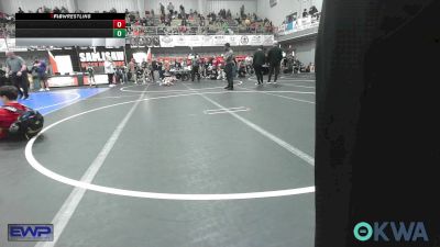 60 lbs Quarterfinal - Maverick Spencer, Keystone Kids Wrestling Club vs A.J Carwile, Pin-King All Stars