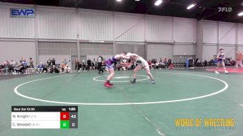 120 lbs Rr Rnd 6 - Noah Knight, Oklahoma Elite 14u Black vs Caden Woodall, Untouchables 14u Purple