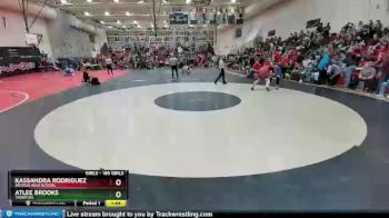 185 Girls Round 2 - Atlee Brooks, Thorton vs Kassandra Rodriguez, Arvada High School