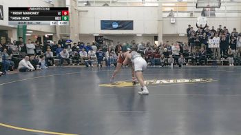 157 lbs Semifinal - Trent Mahoney, Albright College vs Noah Rice, Messiah