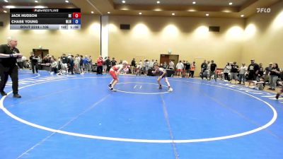 106 lbs Cons. Round 3 - Jack Hudson, Delaware vs Chase Young, New Jersey