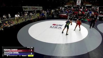 120 lbs Cons. Round 2 - Ramiro Gonzales, Madera Wrestling Club vs Leighton Gutierrez, Top Fueler Wrestling Club