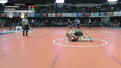 144 lbs Semis & Wb (16 Team) - Caleb Rafal, Cox vs Cooper Wenrich, Nazareth